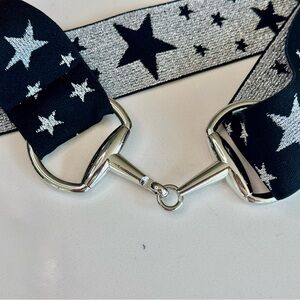 Star Sparkle Belt with Chrome Bit Buckle